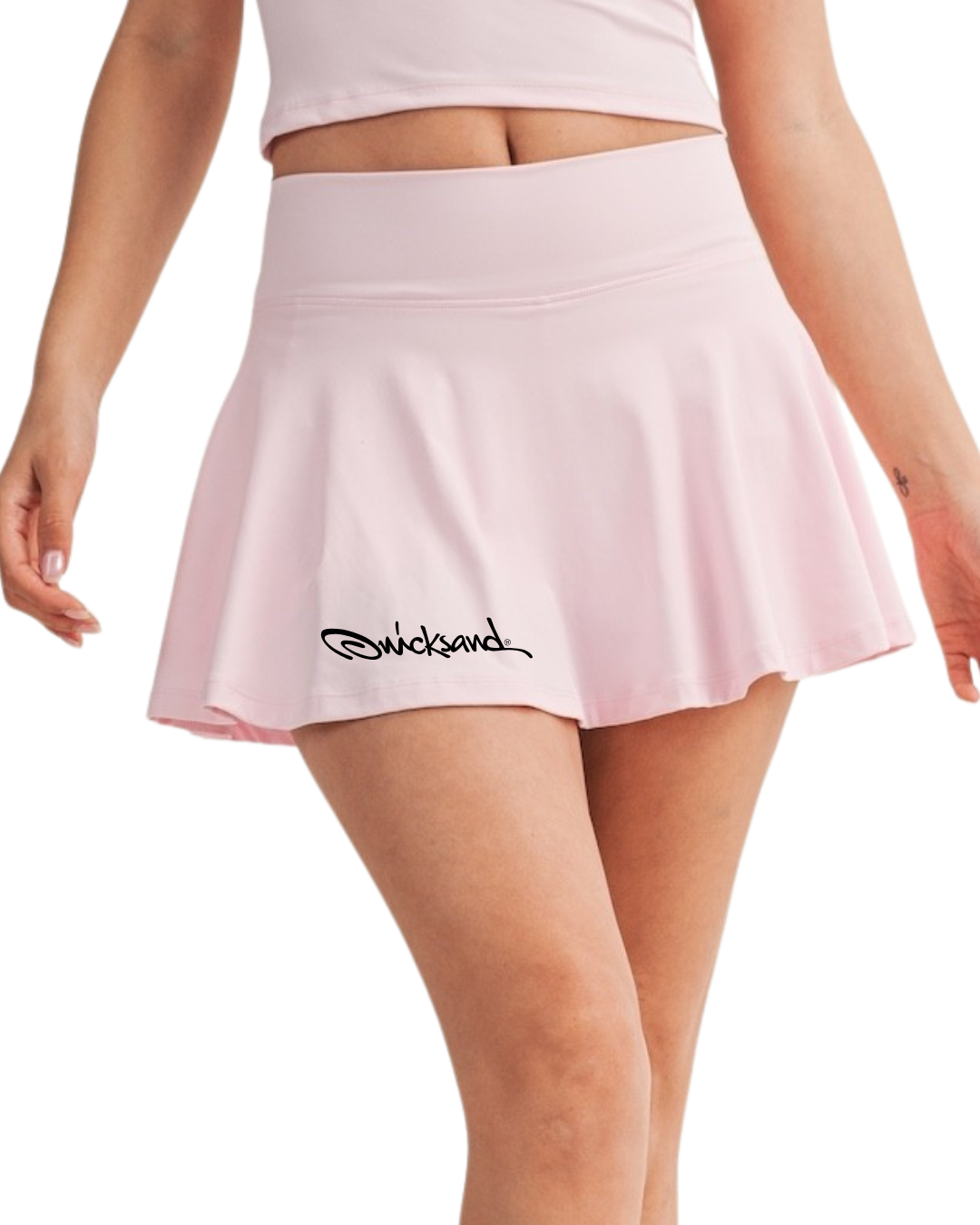 Skort With Back Bow Detail