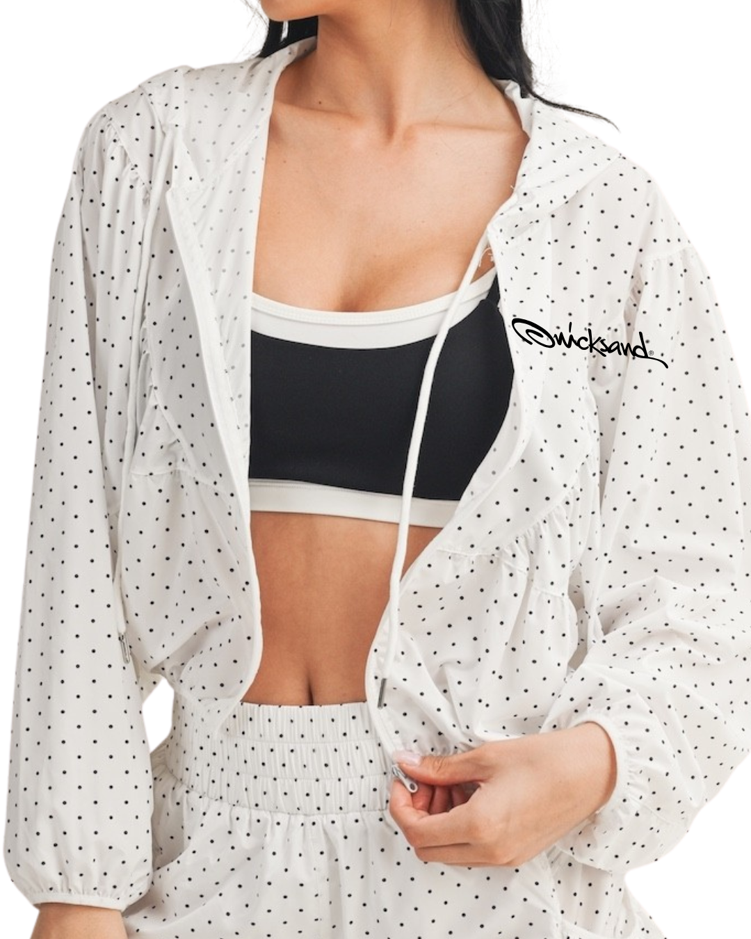 Lightweight Polka Dot Jacket
