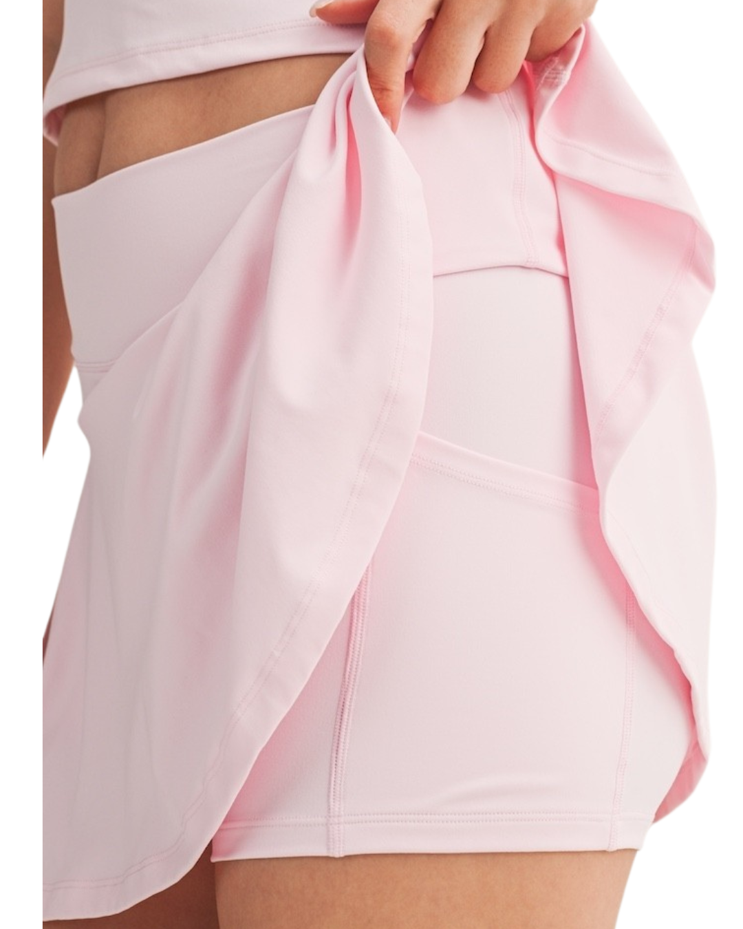 Skort With Back Bow Detail
