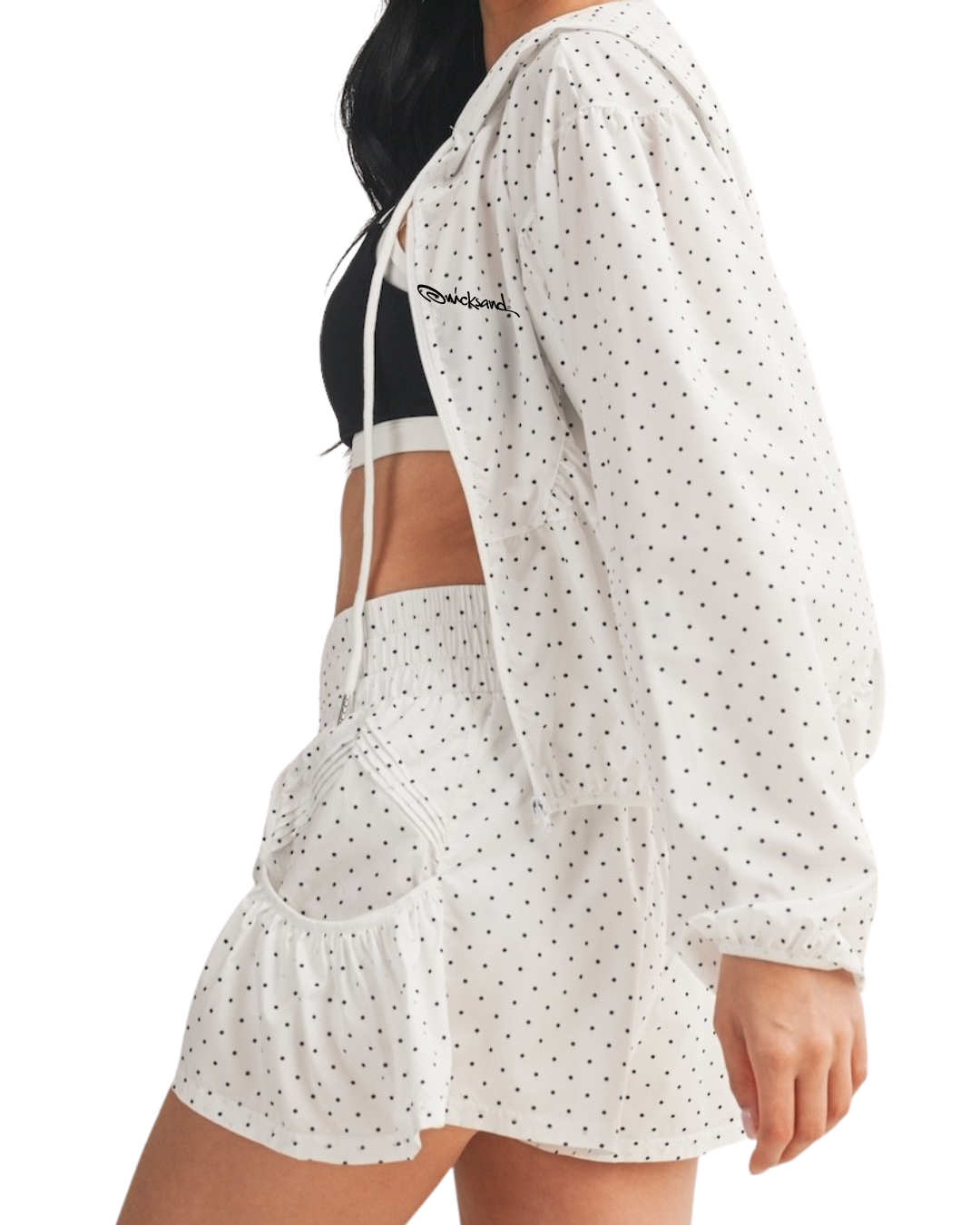 Lightweight Polka Dot Jacket