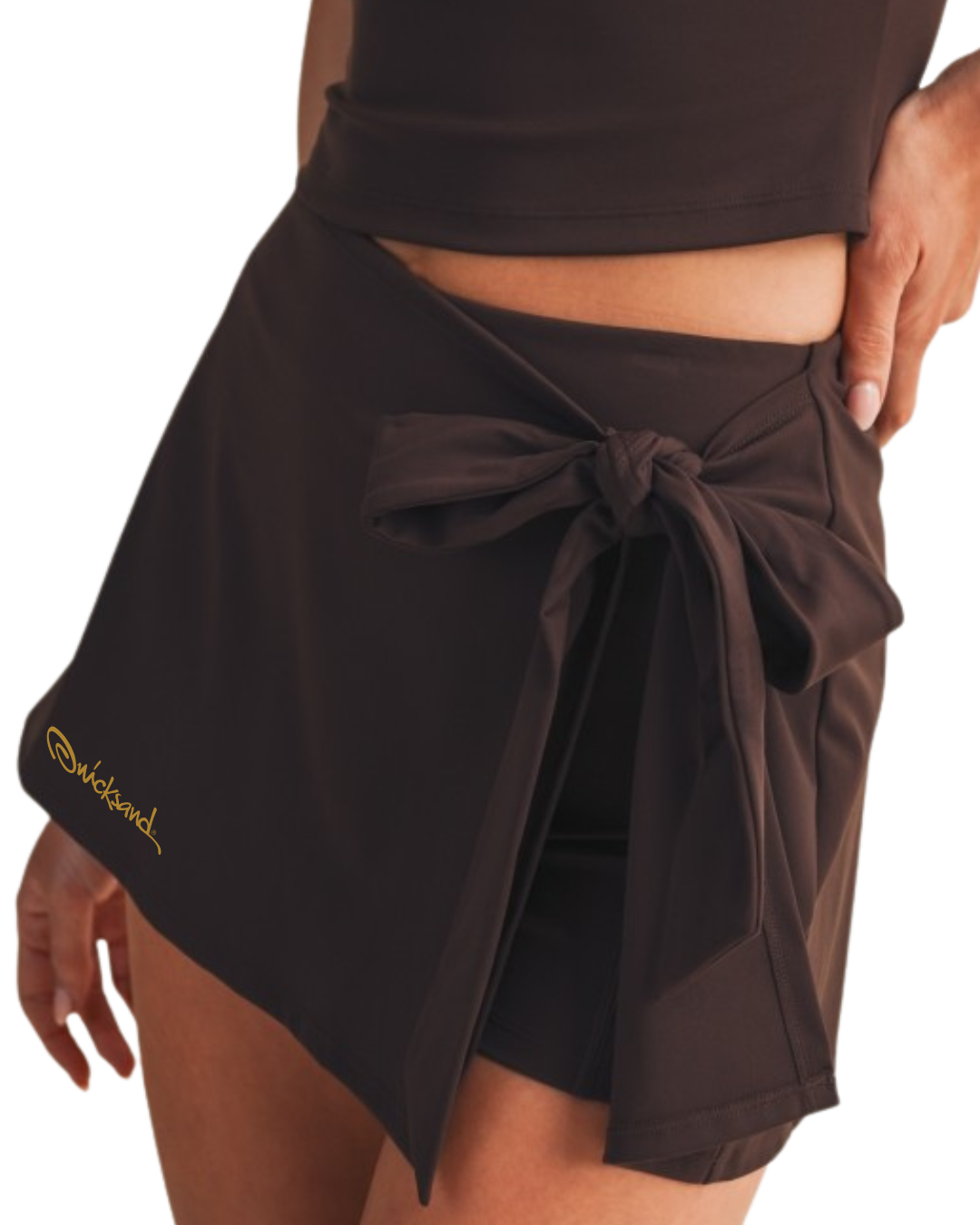 QS-Wrap Tie Skort
